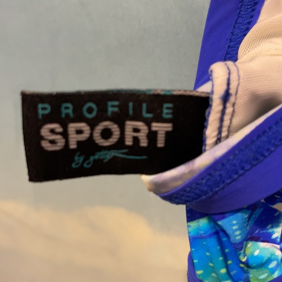 NWOT- Profile Sport by Gottex high neck Bikini top - Picture 7 of 9